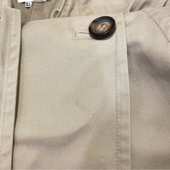 ZARA double breasted belted trench coat size medium - Picture 10 of 11